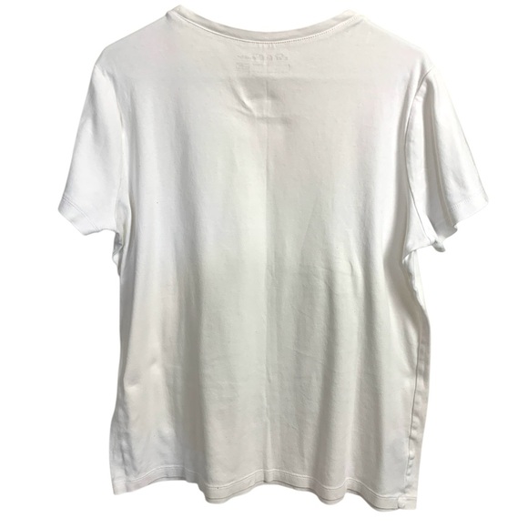 Eddie Bauer NWOT short sleeve, bright white T-shirt, 100% cotton - Picture 2 of 9